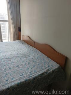 Teak wood double bed for sale