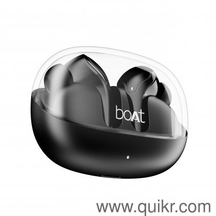 BOAT earbuds wireless black color