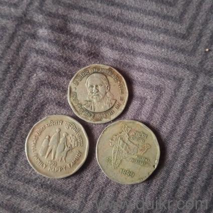 2rupess coin with 1998 (1999) (19993)