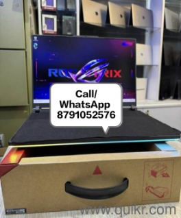 Call/WhatsApp 87910,52576  ASUS ROG Strix G16 (16GB RAM/1TB SSD)13th Gen, Intel Core i7,RTX 4050,With Bill Box & ASUS Warranty