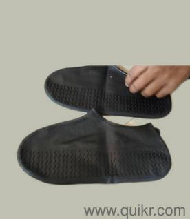 New Waterproof & Stretchable Silicon Shoe Covers - Size 9 (Unused)