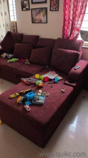 Sofa cum bed with storage