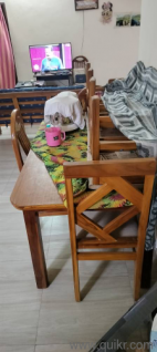 Sofa & Dining table with chairs for sale