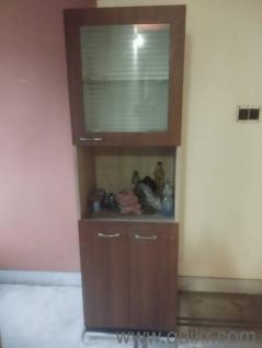 Microwave Oven Cabinet Cum Dinner Set Cabinets 