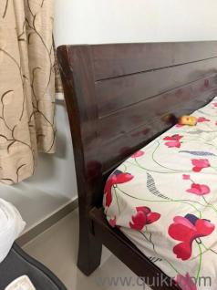solid rosewood cot heavy guage king size