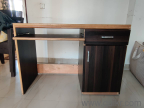 Computer table with Storage Boxes