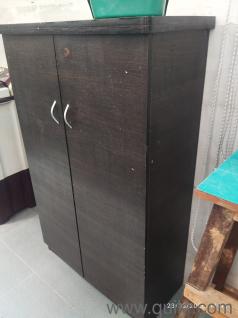Metal wardrobe and shoerack