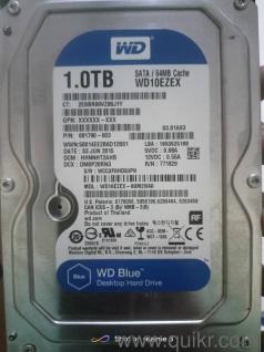 1TB WD BLUE DESKTOP HDD Working Condition 