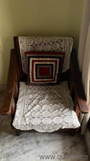 3+1+1 Solid Wood Sofa Set 