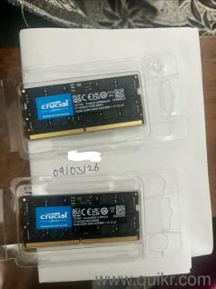 WTS LAPTOP CRUCIAL RAM 2x16GB DDR5 5200MHZ UNDER WARRANTY WITH BILL