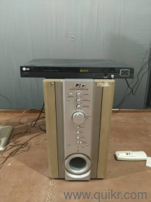 LG Player with CC Amplifier with tower speakers only CD can be played with surround sound system 