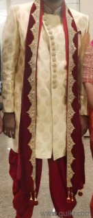 Wedding Sherwani wore only once for sale.