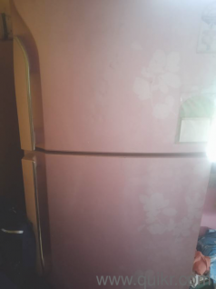 double door fridge pink color very good quality everything is very good inside too