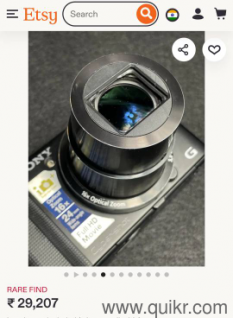 SONY Cyber shot.   G lens Digi Cam acts as an compact DSLR 