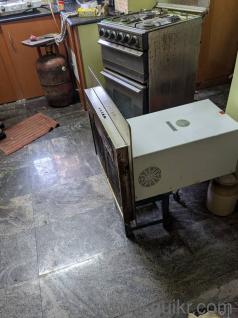 sunflame gas stove and Faber chimney for sale