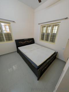 Queen size cot/bed ( without mattress) with storage