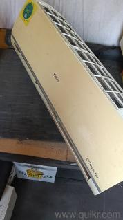 Haier 1.5 ton inverter split AC in good condition is in sale... Contact immediately