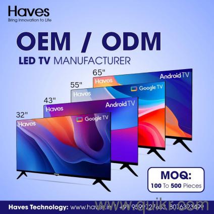 Haves Full HD, Smart HD, Android LED TV manufacturer 