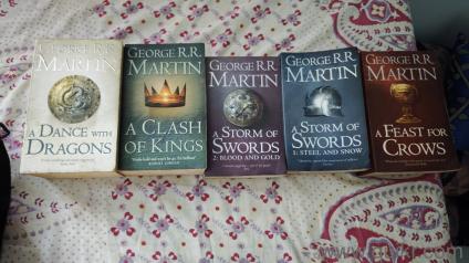 A Song of Ice and Fire Series (Game of Thrones)  George R.R. Martin