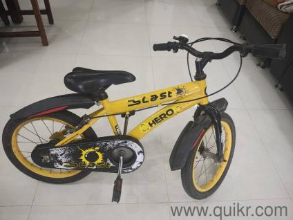 Hero Blast 16T Single Speed Bicycle for Kids with Training Wheels 