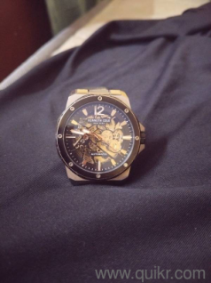 Kenneth Cole New York Automatic Skeleton Watch  Stainless Steel, Premium Condition