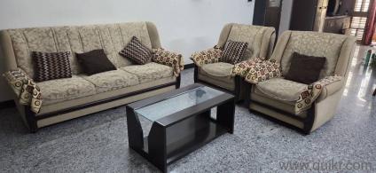 3+1+1 Sofa Set with Coffee Table