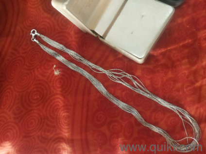 10 layers pure 925 silver chain