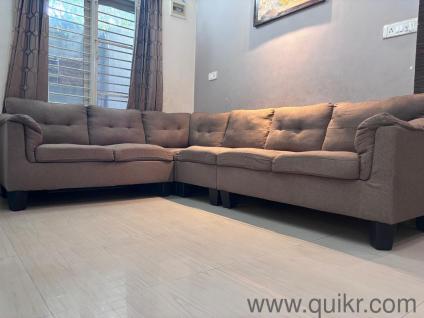 L type sofa(pepperfry) for sale