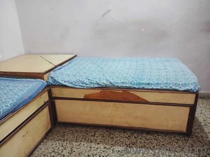 Small Bed and Corner Set with Storage , Price Negotiable