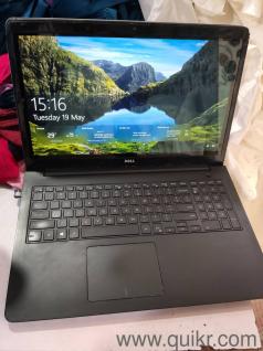 Dell Inspiron 5744Touch screen Windows 10 pro 8GB RAM256GB SSDFront Camera workingMic workingSpeaker workingNew BatteryKeyboard working Wifi Dongle Charger AvailableInterested
