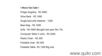 Move Out Sale all items bulk order negotiable