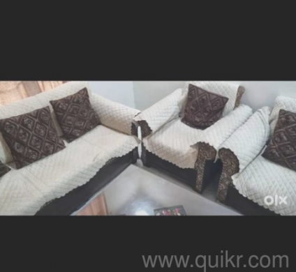 Sofa in good condition with 2 set of covers and cushions free