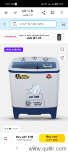 used washing machine top load 7 kgs 