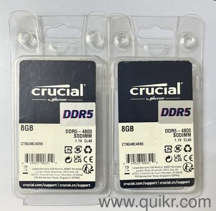 Crucial 2x8GB DDR5-4800 Laptop RAM