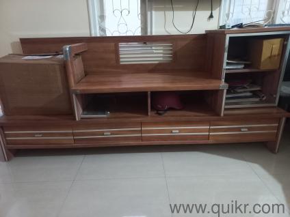 Modern TV Unit / Entertainment Console with Storage  Good Condition