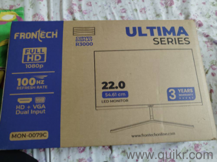 brand new monitor frontech 22 inch full HD curved display 100hz