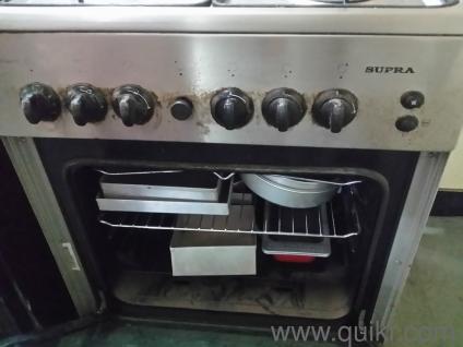 imported cooking range with baking, grill, gas stove