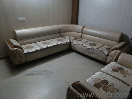 Sofa Set along with Centre Table and Beautiful Corner Table