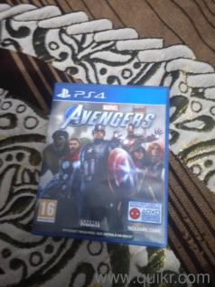 ps4 Marvel Avengers game disc 