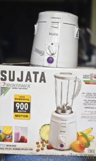 2 Sujata Mixers and 4 Jars Very litely used with box