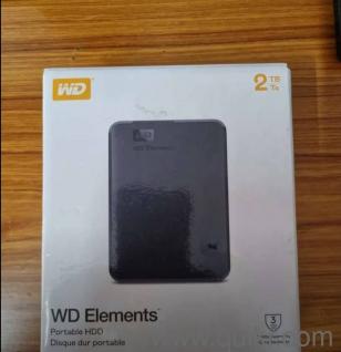 UN USED WD ELEMETS EXTERNAL HARD DRIVE 2TB