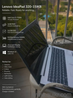 Lenovo ideaPad 320-15ikb 20gb ram 512gb ssd
