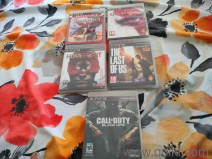 5 PlayStation 3 games for sale 