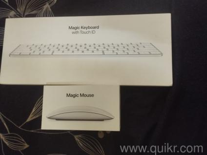Apple Magic Keyboard with Touch ID AND Apple Mouse-Touch Surface-USB-C