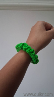 Handmade Crochet Scrunchie | Soft Hair Tie for Ponytail & Bun
