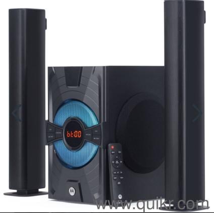 MOTOROLA AmphisoundX Convertible Soundbar 70 W Bluetooth Home Theatre (Black, 2.1 Channel)