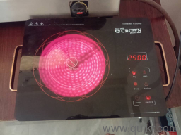 Crown 2500W Infrared Cooker - 3 Months Old | Excellent Condition (Work