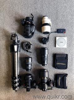 Complete shooting kit for professionals 