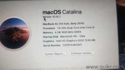 APPLE MAC BOOK AIR