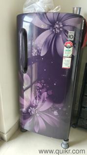 Single door LG make 10Years Old Fridge available for sale in good condition only empty refrigerator
